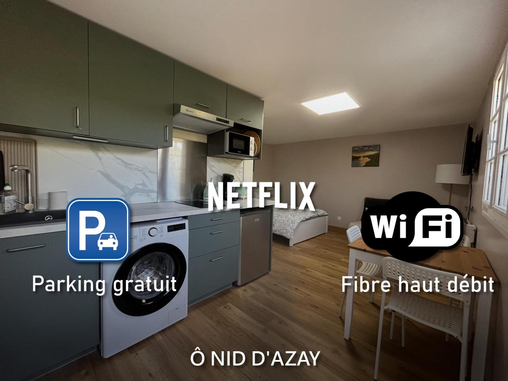 O Nid D'Azay Apartment Екстериор снимка